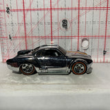 Silver Volkswagen Karmann Ghia Hot Wheels Diecast Car