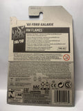 Black '65 Ford Galaxie HW Flames GHD63 D7C6 2018 Long Card Hot Wheels Diecast Car