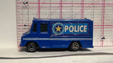 Blue Police Van Unbranded Diecast Car