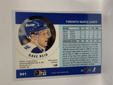 # 541 Dave Reid  Toronto Maple Leafs 90-91 Pro Set Hockey Cards