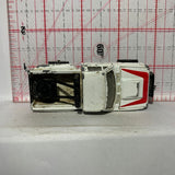 White '87 Ford F-150 Flaeside Dust Devil Truck Maisto Diecast Car
