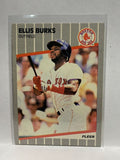 # 83 Ellis Burks  Boston Red Sox 1989 Fleer Baseball card