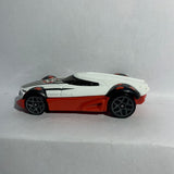 White MR11 BDD12 Hot Wheels Diecast Car