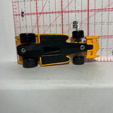 Yellow Flashfire Stunt Strikers 2007 Mcdonalds Hot Wheels Diecast Car