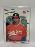 # 394 Ivan Calderson  Chicago White Sox 1988 Fleer Baseball Cards