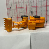 Orange  Front End Loader 8157 Greenbrier Construction Diecast Car