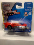 Red Puff Adder Fresh Metal 2018 Short Card Maisto Diecast Car