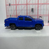 Blue 2015 Chevrolet Colorado Truck Fresh Metal Maisto Diecast Car