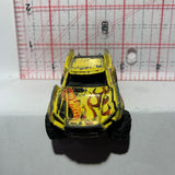 Yellow #68 Baja Truck HW Off Road X0139 Hot Wheels Diecast Car