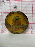 Chateau Frontonac Quebec Hotel  Button Pinback