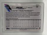 # 107 David Dahl  Colorado Rockies 2021 Topps Series One Baseball Cards
