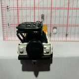 White Jeep Wrangler 1998 MB486 Jungle Tours Matchbox Diecast Car