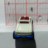 Blue White Team 4 RSO Off Duty Truck BDD13 2013 Hot Wheels Diecast Car