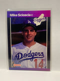 # 77 Mike Scioscia  Los Angeles Dodgers 1989 Donruss Baseball Cards