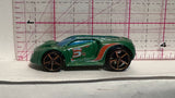 Green Ultra Rage ©2007 Hot Wheels Diecast Car