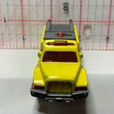 Yellow Highway Rescue Fire Truck 97662 MB566 2002 Matchbox Emergency Diecast Car