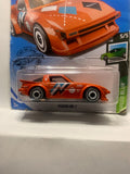 Orange Mazda RX-7 Speed Blur GHD32 D7C5 2018 Long Card Hot Wheels Diecast Car