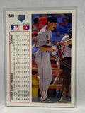 # 549 Dwight Evans  Boston Red Sox 1991 UD Baseball Cards