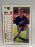 # 419 Mark Lemke  Atlanta Braves 1991 UD Baseball card