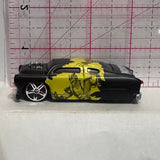 Black Yellow Wolverine Leadfoot Marvel 2010 Maisto Diecast Car