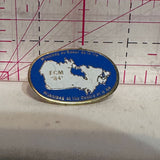 FCM '84 Winnipeg at the Centre of it All Logo  Lapel Pin