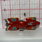 Red Knight Draggin Street Beasts Hot Wheels Diecast Car