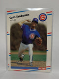 # 432 Scott Sanderson  Chicago Cubs 1988 Fleer Baseball Cards
