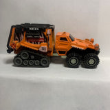 Orange  Jungle Expedition Truck 2011 Matchbox Experimental Diecast Car