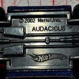Blue Audacious Bone Blazers Hot Wheels Diecast Car