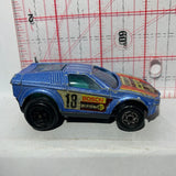 Blue BMW Turbo Motor Series Majorette Diecast Car