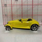 Yellow 97 Plymouth Prowler 1997 Racing Champions Car Diecast Car