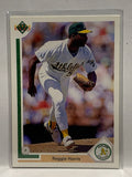 # 672 Reggie Harris  Oakland Athletics 1991 UD Baseball Cards