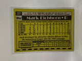# 28T Mark Eichhorn  Los Angeles Angels 1990 Topps Baseball Cards