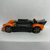 Black Krazy 8s Hot Wheels Diecast Car