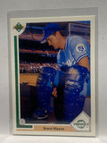 # 72 Brent Mayne Top Prospect Kansas City Royals 1991 UD Baseball Cards