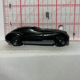 Black Dark Rider Series Batmobile Mcdonalds Hot Wheels Diecast Car