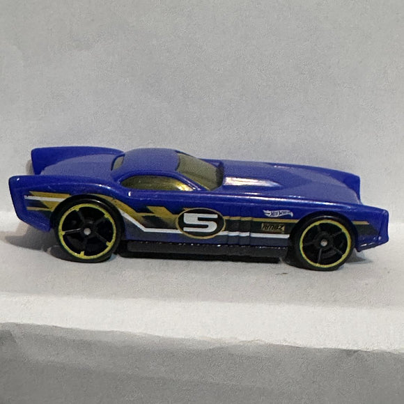 Blue #5 The Gov'ner 2015 Hot Wheels Diecast Car
