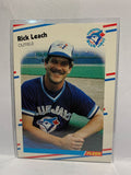 # 115 Rick Leach  Toronto Blue Jays 1988 Fleer Baseball Cards
