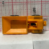 Orange Dump Truck 7332 Unbranded Construction Diecast Car