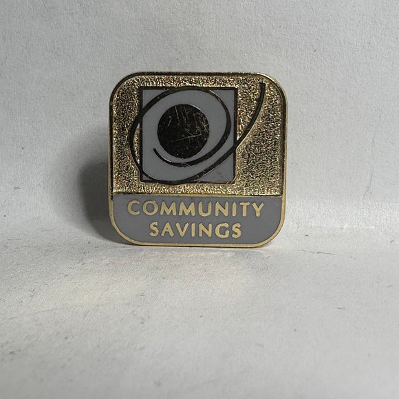 Community Savings Logo  Lapel Pin