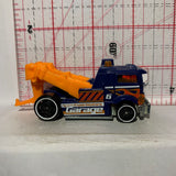 Blue Heavy Hitcher Experimotors Garage Hot Wheels Diecast Car