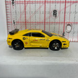 Yellow F355 Challenge Ferrari Hot Wheels Diecast Car