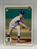 # 255 Jose DeJesus  Kansas City Royals 1990 UD Baseball card