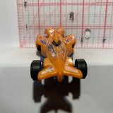 Orange Bad to the Blade 2013 Mcdonalds Hot Wheels Diecast Car