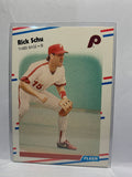 # 316 Rick Schu  Philadelphia Phillies 1988 Fleer Baseball Cards