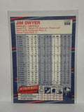 # 558 Jim Dwyer  Baltimore Orioles 1988 Fleer Baseball Cards