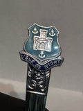 Isle of Wight Crest Emblem Bilchrome United Kingdom Souvenir Spoon