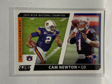 # CC5 Cam Newton Collegiate Champions Auburn Tigers New England Patriots 2021 Score Football Cards