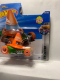 Orange Cone Shaker HW Metro  2024 Short Card Hot Wheels Diecast Car