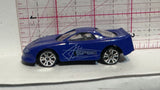 Blue Speed  Racer Unbranded Diecast Car